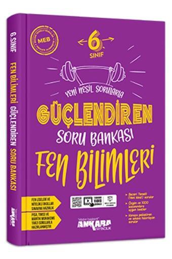 Ankara 6. Sınıf Fen Bilimleri Güçlendiren Soru Bankası - Antrenman Yayıncılık