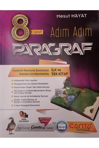 Çanta 8.Sınıf LGS Adım Adım Paragraf Soru Bankası - çnt - Çanta Yayınları
