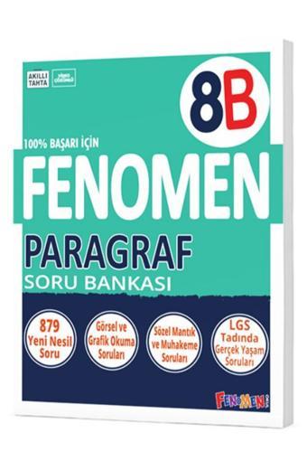 FENOMEN 8.Sınıf PARAGRAF (B) SORU BANKASI - Fenomen Yayıncılık