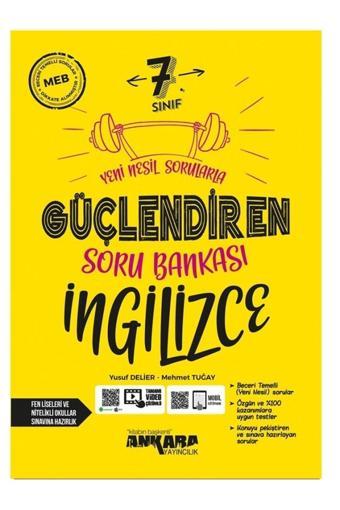 7. Sınıf Ingilizce Güçlendiren Soru Bankası Ankara Yayıncıık - Gama Yayınları