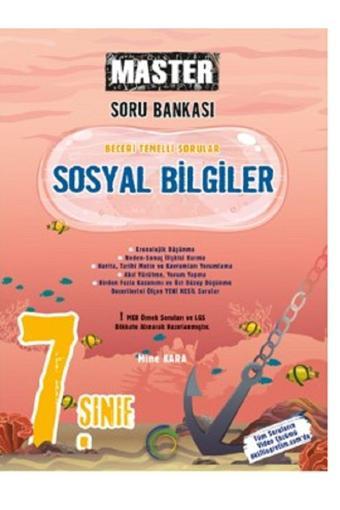 Okyanus Yayınları 7. Sınıf Master Sosyal Bilgiler Soru Bankası GÜNCEL - Hız Yayınları