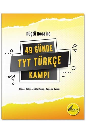 Rehber Matematik Yayınları 49 Günde Tyt Türkçe Kampı - Rehber Matematik