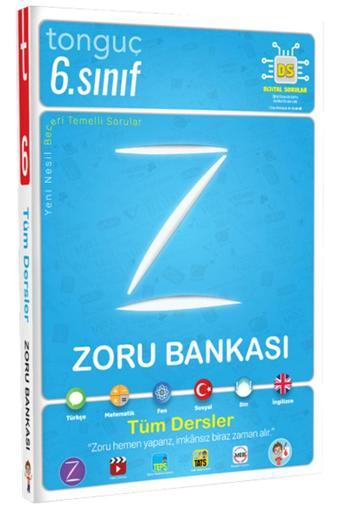 6. Sınıf Tüm Dersler Zoru Bankası Soru Bankası 9786254220463 - Tonguç Akademi