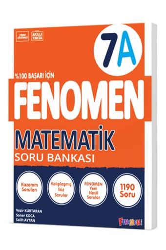 FENOMEN 7.SINIF MATEMATİK (A) SORU BANKASI - Üç Dört Beş Yayınları