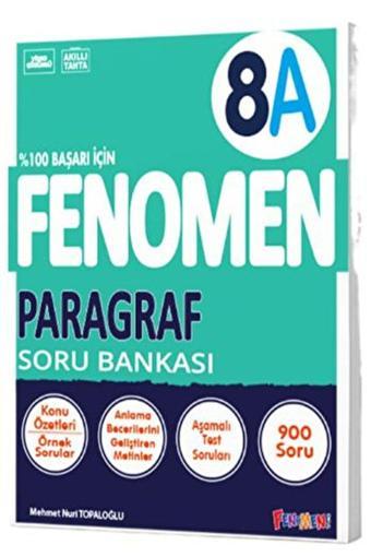 8. Sınıf Paragraf A Soru Bankası / Kolektif / Fenomen Kitap / 9786256972391 - Ankara Yayıncılık