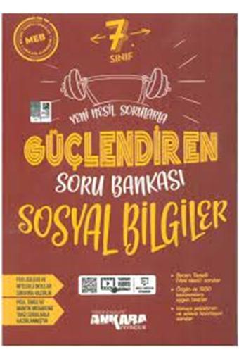 Ankara Güçlendiren 7. Sınıfsosyal Bilimler Soru Bankası - Karekök Eğitim Yayınları