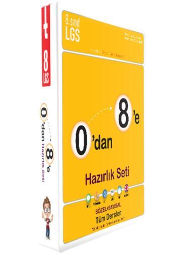 8. Sınıf 0'dan 8'e Sayısal Sözel Konu Anlatımlı Soru Bankası Seti 2022 - Tonguç Akademi