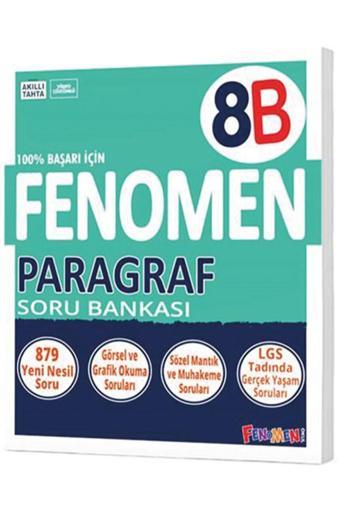 Fenomen 8. Sınıf Paragraf Soru Bankası B - Tonguç Yayınları