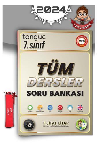 Tonguç 7.Sınıf Tüm Dersler Soru Bankası Fijital Kitap - Tonguç Yayınları