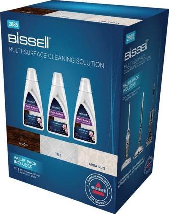 Bissell 2885 CrossWave 3x1 Lt Tüm Yüzeylere Uygun Deterjan Paketi