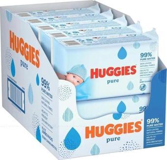 Huggies Pure Yenidoğan Hassas Islak Havlu 72 Yaprak 10'lu Maxi Paket (720 Yaprak)