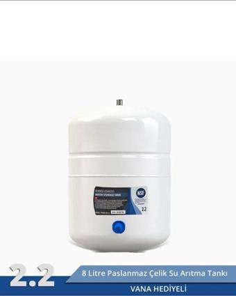 Promax 8 Litre Su Arıtma Tankı NSF Onaylı , Tüm Arıtma Cihazlarıyla Uyumlu