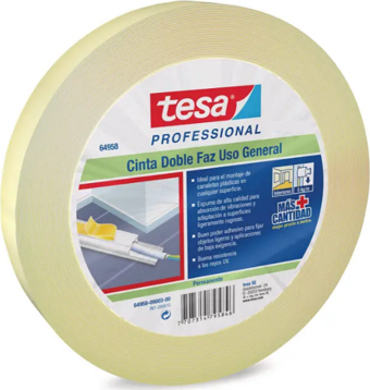 Tesa Çift Taraflı Köpük Bant Pe Foam D/S 18 Mm X 10 Metre Local 64958