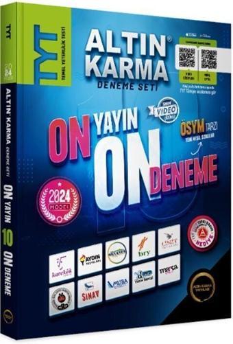 Altın Karma TYT 10 Yayın 10 Deneme 2024 Model - Altın Karma Yayınları