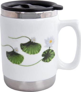 Andoutdoor AND30HP İçi Çelik Dışı Desenli Seramik Kupa Mug