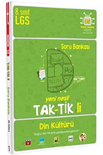 8. Sınıf Din Kültürü ve Ahlak Bilgisi Taktikli Soru Bankası / Tonguç Akademi / 9786258152937 - Tonguç Yayınları