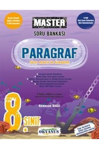 Okyanus 8.Sınıf Master Paragraf Soru Bankası Yeni - Tonguç Yayınları