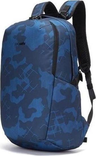 Pacsafe Vibe 25 Anti-Theft 25L BackPack Sırt Çantası-MAVİ-KAMUFLAJ