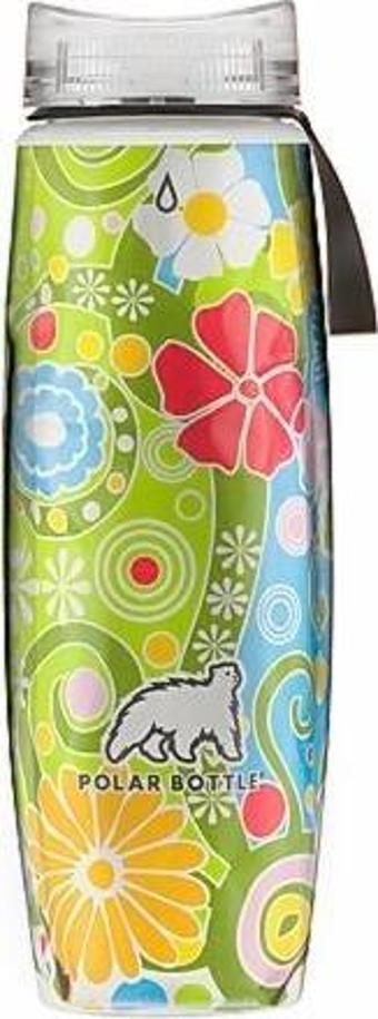 Polar Bottle Ergo Insulated Graphic Termos 0.65 Litre-YEŞİL