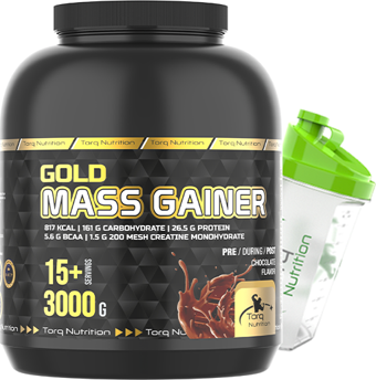 Torq Nutrition Gold Mass Gainer Karbonhidrat Tozu 3000 Gr - Çikolata Aromalı