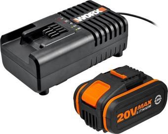 WORX WA3604 20Volt 4.0Ah PowerShare Li-ion Akü ve Akü Şarj Cihazı