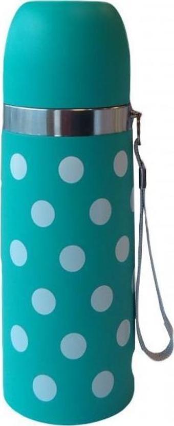 Sema Baby Puantiyeli Bebek Termosu 350 ml - Mavi