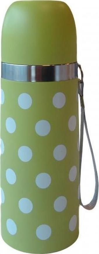 Sema Baby Puantiyeli Bebek Termosu 350 ml - Yeşil