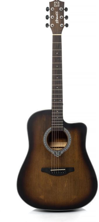 Strauss SA-215 WA Akustik Gitar - CEVİZ