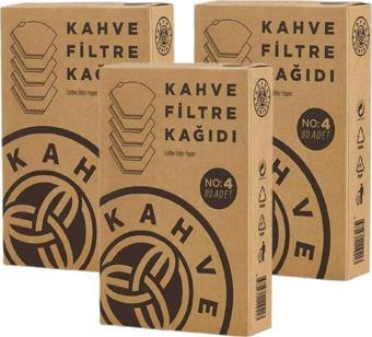 Kahve Dünyası Kahve Filtre Kağıdı 80 Adet x 3 Adet