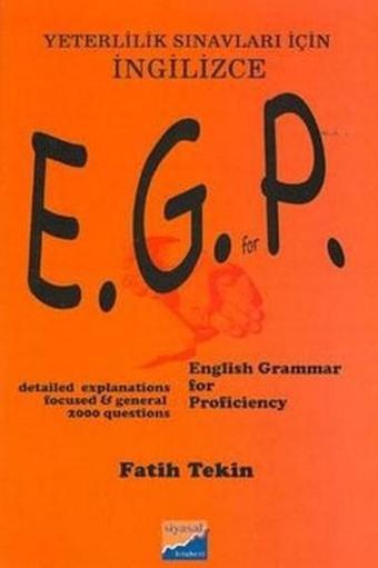 English Grammer for Proficiency Exams - Fatih Tekin - Siyasal Kitabevi