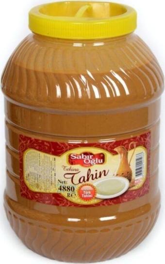 Sabıroğlu Bozkır Tahini 5000 Gr Siyah Tahin Çifte Kavrulmuş Tahin