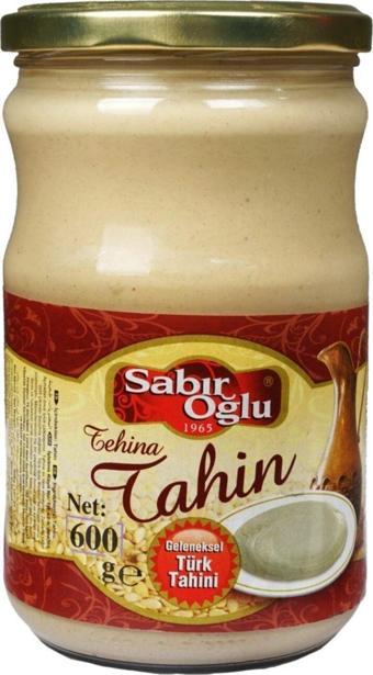 Sabıroğlu Tahin 600 Gr Kavanoz Beyaz Tahin Tek Çekimlik Tahin (Çiğ Tahin)(Kepeksiz)