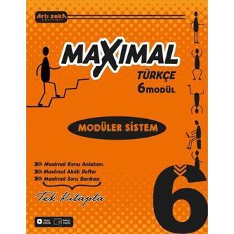 Artı Zeka Yayınları 6 Sınıf Maxımal Türkçe Modüler Sistem Seti (6 Modül)