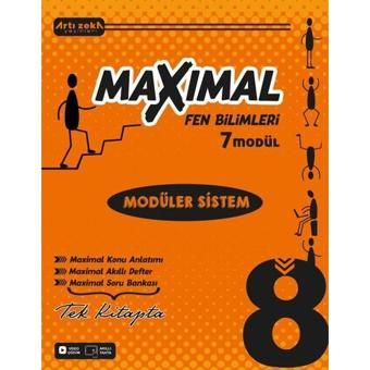 Artı Zeka Yayınları 8 Sınıf Maxımal Fen Bilimleri Modüler Sistem Seti (6 Modül)