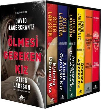 Millennium Serisi Özel Kutulu Seti - 6 Kitap Takım - David Lagercrantz - Pegasus Yayınevi