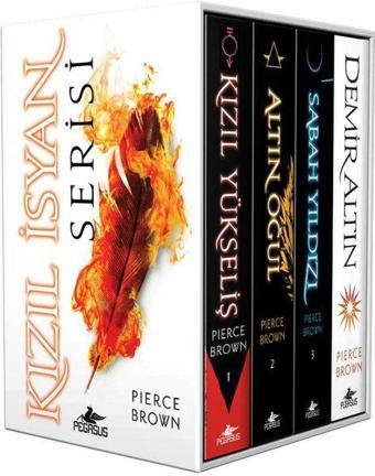 Kızıl İsyan Serisi Takım Seti - 4 Kitap Takım - Pierce Brown - Pegasus Yayınevi