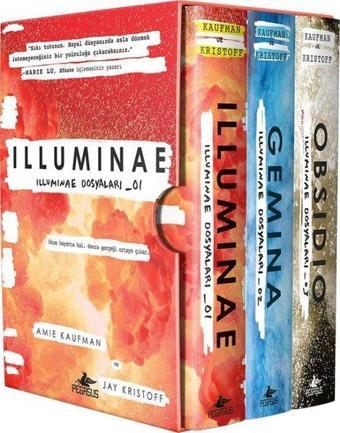İlluminae Dosyaları Serisi Kutulu Seti - 3 Kitap Takım - Amie Kaufman - Pegasus Yayınevi
