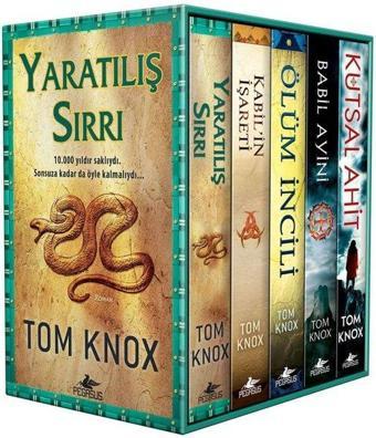 Tom Knox Macera Gerilim Serisi Kutulu Özel Seti - 5 Kitap Takım - Tom Knox - Pegasus Yayınevi