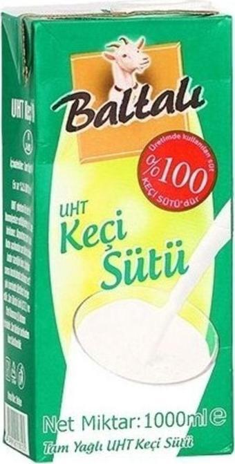 Baltalı %100 Keçi Sütünden Uht Keçi Sütü 1000 Ml