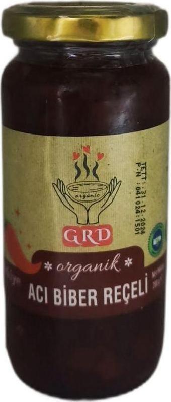  gr.d Organik Acı Biber Reçeli 280 gr.