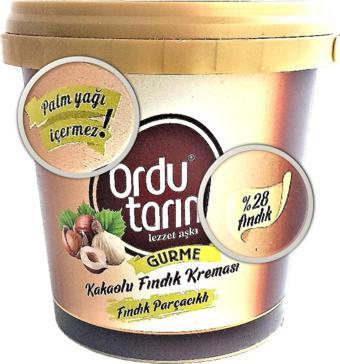 Ordu Tarim Kakaolu Fındık Kreması 800 gr. ( %28 Fındık ) Fındık Parçacıklı