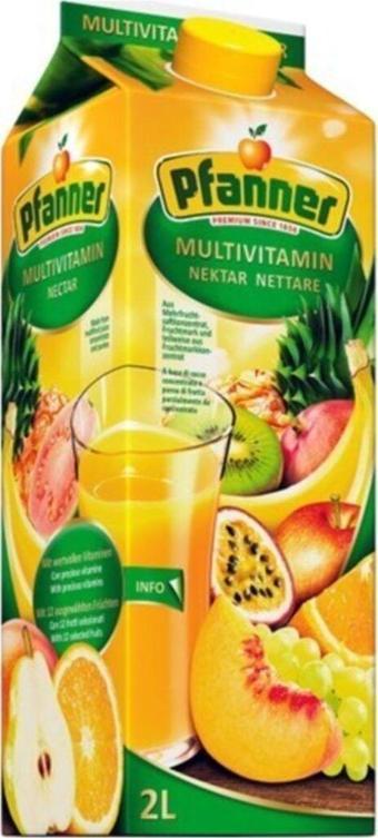 Pfanner Meyve Suyu Multivatamin 2 Lt