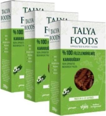 Talya Foods Karabuğday Makarnası 3 Adet Avantaj Seti