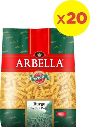 Arbella Burgu Makarna 500 gr x 20 Adet