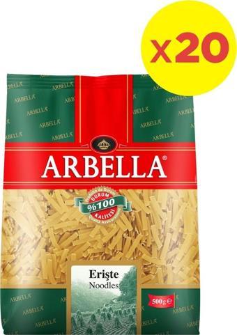 Arbella Erişte 500 gr x 20 Adet