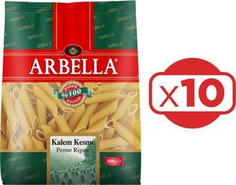 Arbella Kalem Kesme Makarna 500 gr x 10 Adet