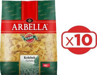 Arbella Kelebek Makarna 500 gr x 10 Adet