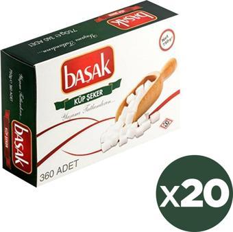 Başak Küp Şeker 750 Gr 360 Lı X 20 Adet