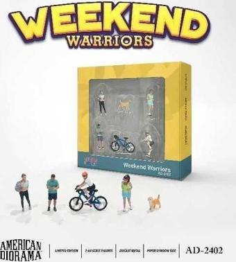 Mini GT American Diorama 1/64 Figure Set: Weekend Warriors AD-2402