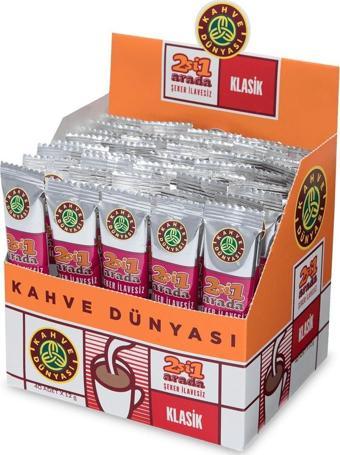 Kahve Dünyası 2 si 1 Arada Klasik Kahve  40 x 12 gr